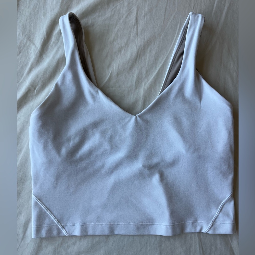 Lululemon Align Tank Cropped White